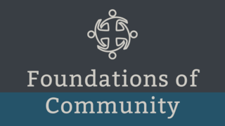 Foundations of Community: Unburdening episode artwork