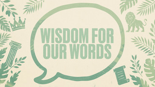 Wisdom For Our Words episode artwork