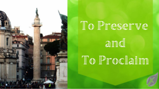 To Preserve and to Proclaim episode artwork