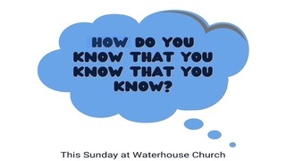 How Do You Know That You Know, That You Know? - Podcast
