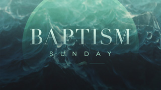 Baptism Sunday episode artwork