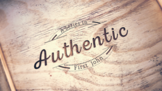 Authentic - Week 1