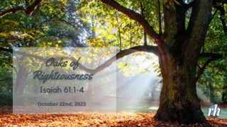 Oaks Of Righteousness (Isaish 61:1-4) episode artwork