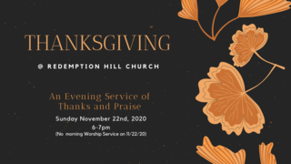 Thanksgiving Service 2020 episode artwork