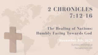 Repentance & Healing (2 Chron. 7:12-16) episode artwork