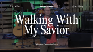 Walking With My Savior