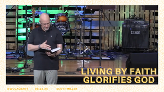 Living by Faith Glorifies God