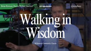 Walking in Wisdom