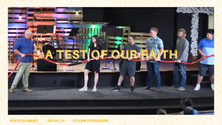 Our FAITH is profoundly tested in the face of significant adversity.