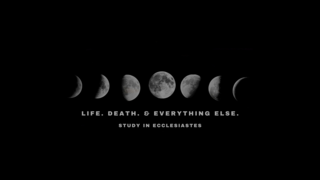 The Teacher on Aging and Death