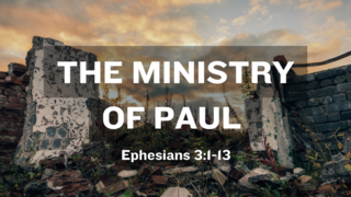 The Ministry of Paul