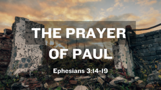 The Prayer of Paul