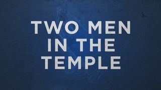 Two Men in the Temple