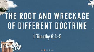 The Root and Wreckage of Different Doctrine