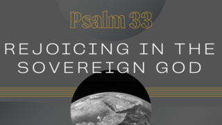 Rejoicing in the Sovereign God