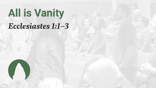 All is Vanity
