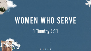 Women Who Serve