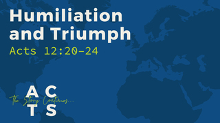 Humiliation and Triumph