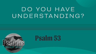 Do You Have Understanding?
