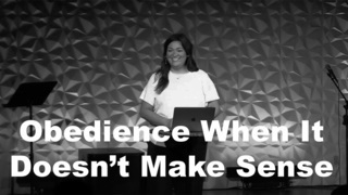 Obedience When It Doesn't Make Sense
