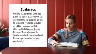 Day 113 - Psalm 105: 1-25 episode artwork