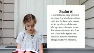 Day 15- Psalm 15 episode artwork