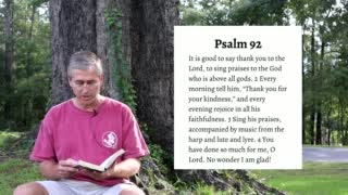 Day 99 - Psalm 92 episode artwork