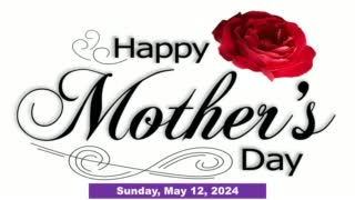 Mother's Day Message