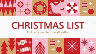 God Calls People from All Walks