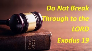 Do Not Through to the Lord