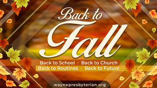 Back to Church