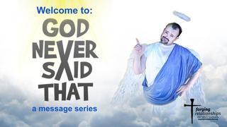 God Won't Give You More Than You Can Handle