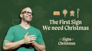The First Sign That We Need Christmas