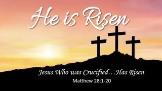 Jesus Who was Crucified...Has Risen episode artwork