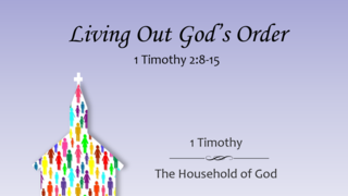Living Out God's Order episode artwork