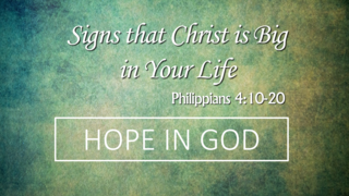 Signs that Christ is Big in Your Life episode artwork