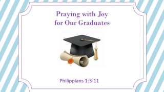 Praying with Joy for Our Graduates episode artwork
