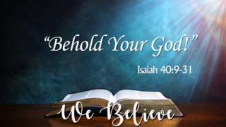 "Behold Your God!" episode artwork
