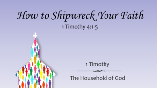 How to Shipwreck Your Faith episode artwork