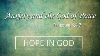 Anxiety and the God of Peace episode artwork