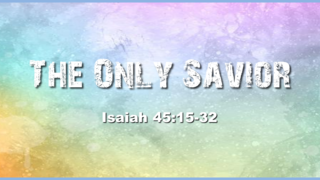 The Only Savior episode artwork