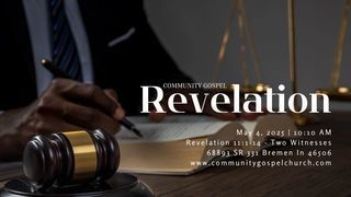 The Two Witnesses (Revelation 11:1-14)