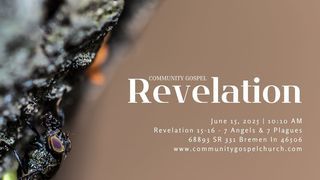 Seven Angels, Seven Plagues (Revelation 15-16)