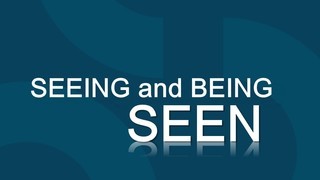 Seeing and Being Seen