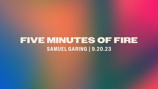 Sticking With God's Plan (FMoF) | Samuel Garing