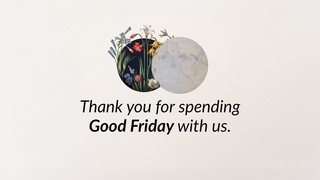 Good Friday "Elevate" episode artwork