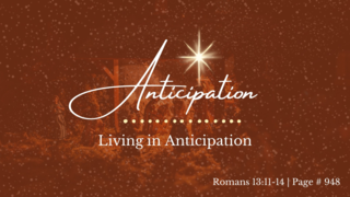 Living in Anticipation (Various Passages)
