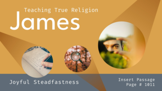 Joyful Steadfastness (James 1)