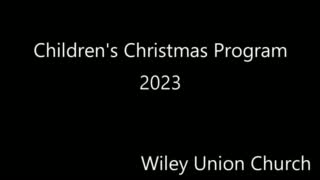 Children's Christmas Program 2023