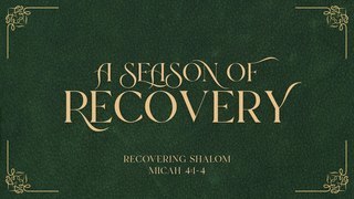 Recovering Shlaom